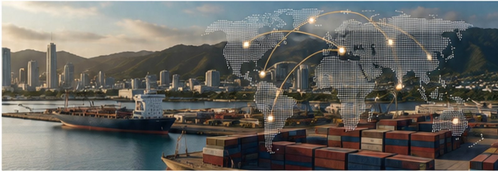 A visual representation of the U.S. industrial base, government programs, international supply-chain partners, and new federal-market organizations connected through cybersecurity readiness